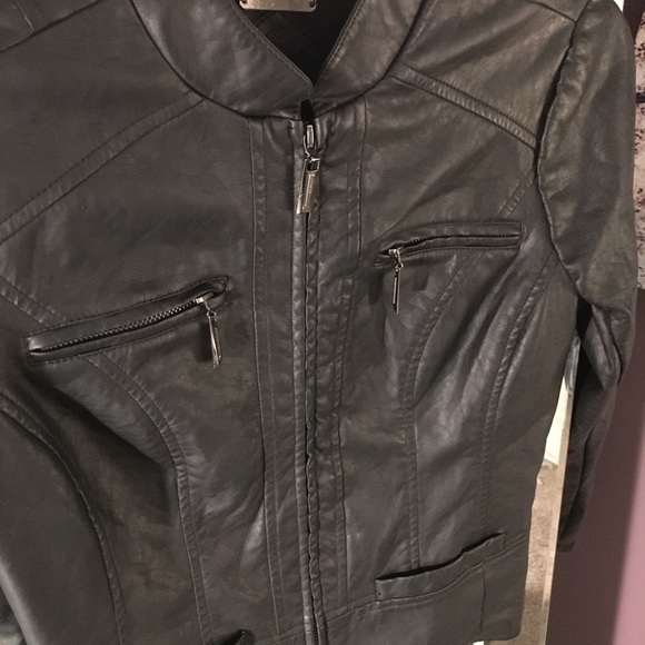 Black Leather Jacket - Picture 2 of 8
